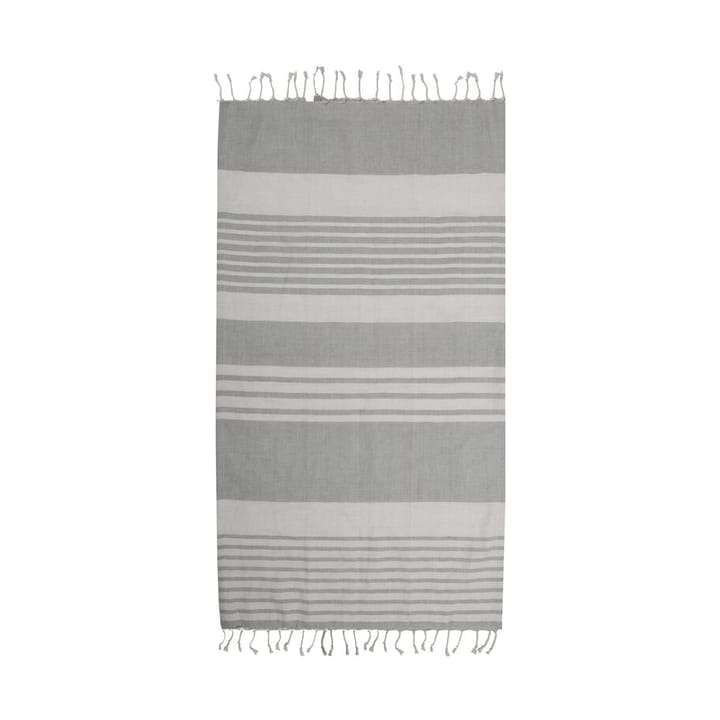 Ella hamam gestreepte handdoek 90x170 cm - Grijs - Sagaform