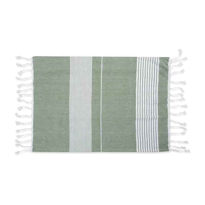 Ella Hamam handdoek 50x70 cm - Groen - Sagaform