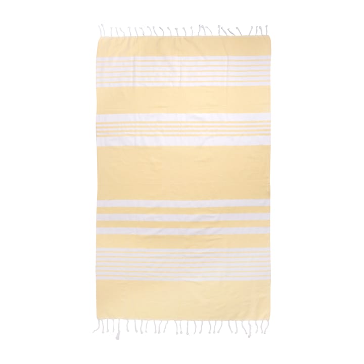 Ella Hamam handdoek 90x170 cm, Geel Sagaform