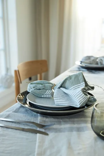 Ella Hamam stoffen servet 4-pack - Groen - Sagaform