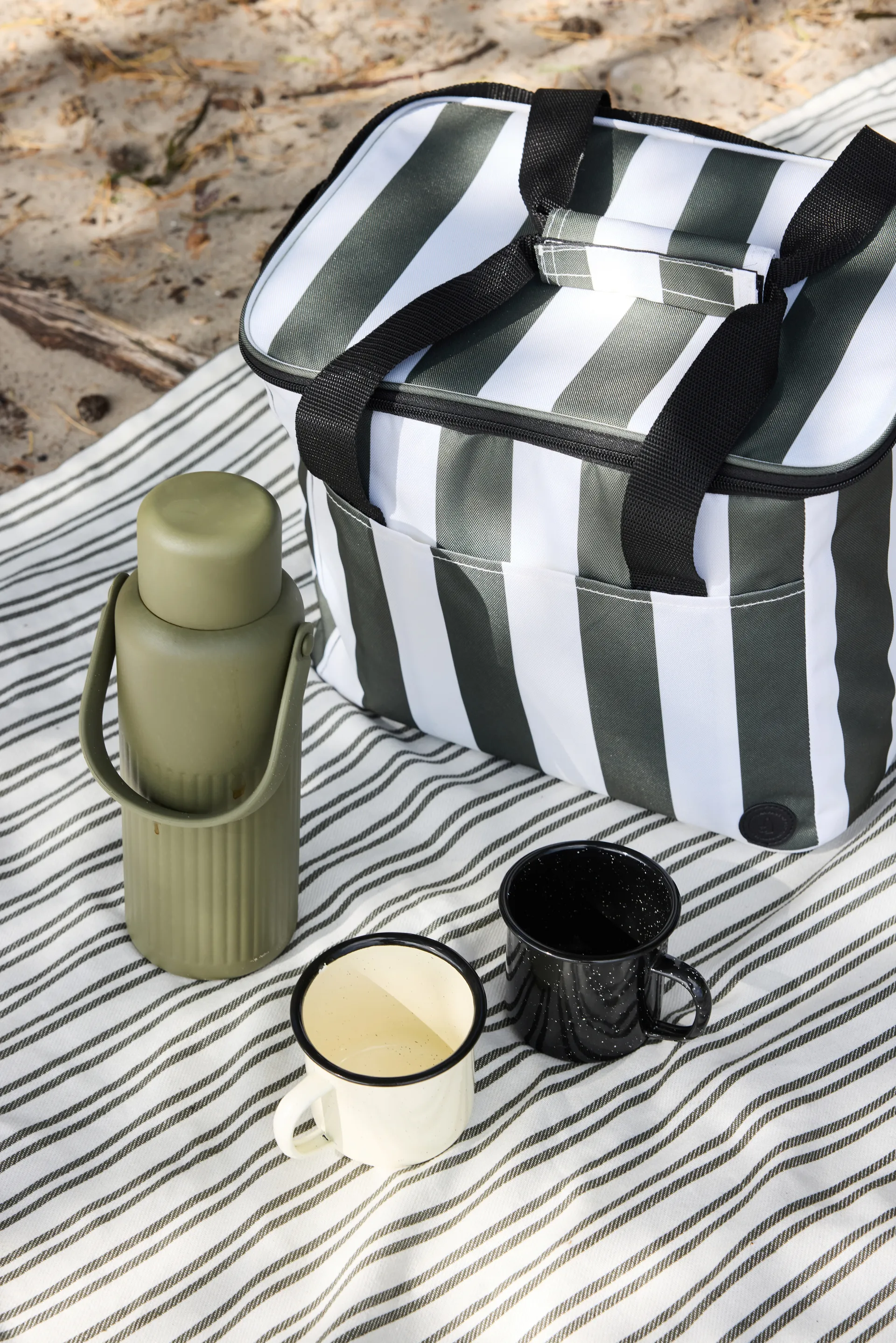 Ella hamamdoek, Groen, 90x170 cm Sagaform