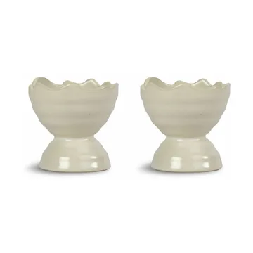 Ellen eierdopje 2-pack - crème wit - Sagaform