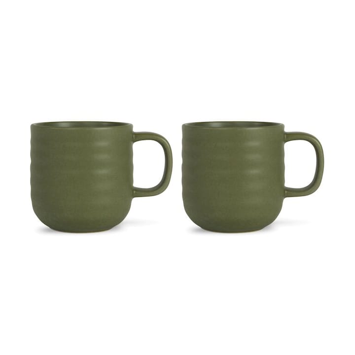 Ellen mok 37 cl 2-pack - Groen - Sagaform