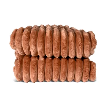 Esther fleeceplaid - Lichtbruin - Sagaform