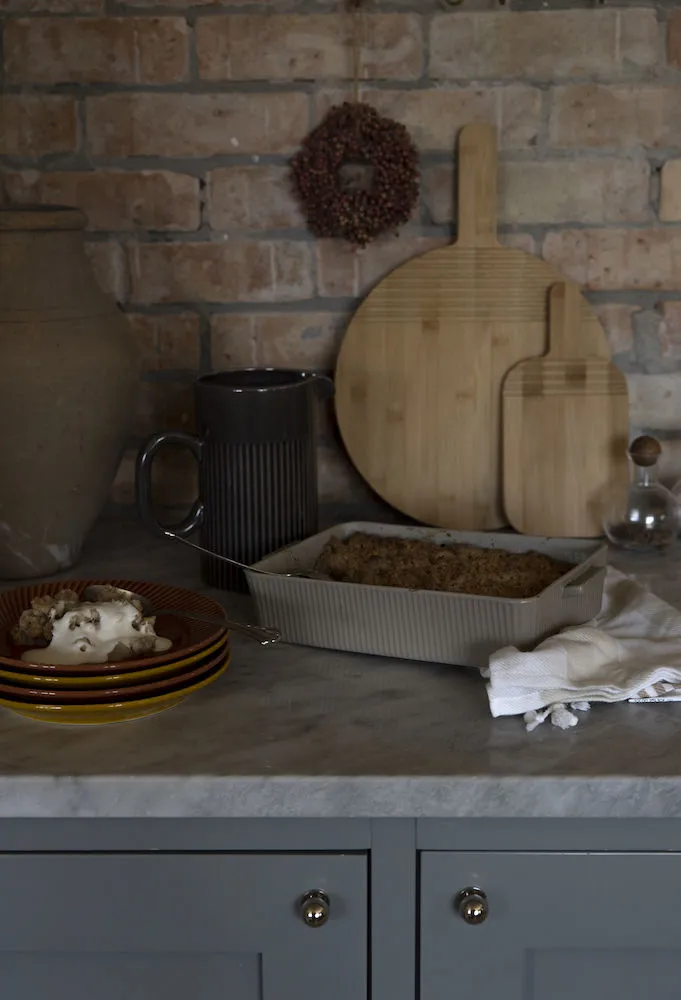 Flora ovenschaal beige, 36x23 cm Sagaform