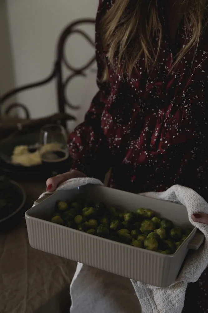 Flora ovenschaal beige, 36x23 cm Sagaform