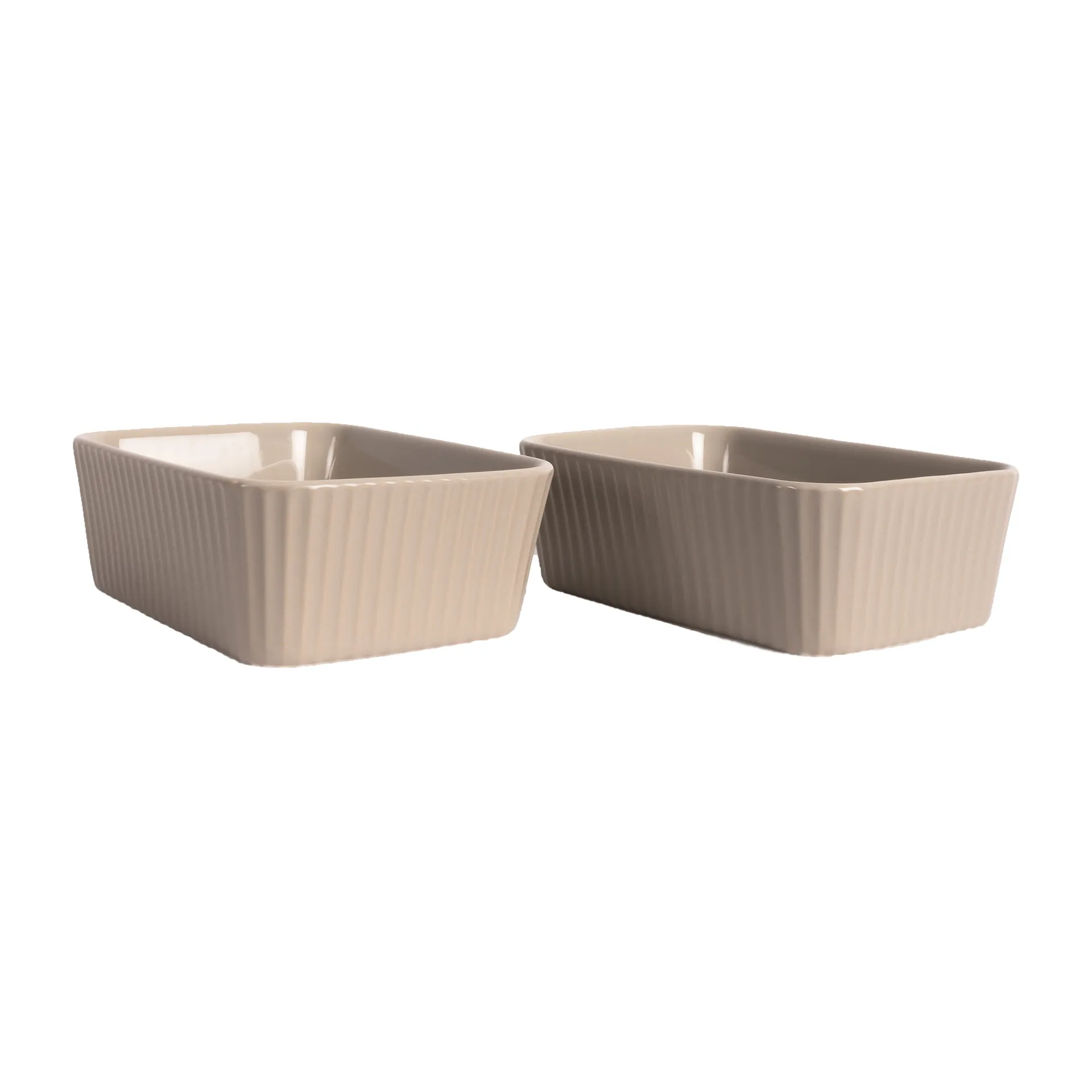 Flora ovenschaal mini 2-pack, Beige Sagaform
