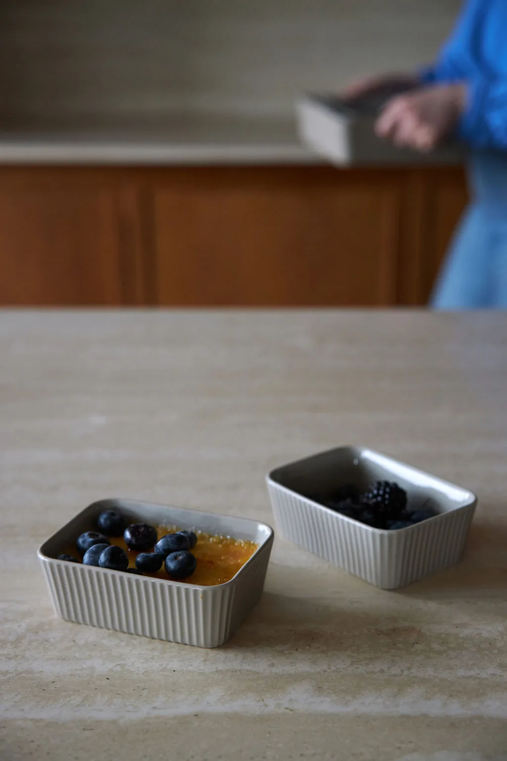 Flora ovenschaal mini 2-pack, Beige Sagaform