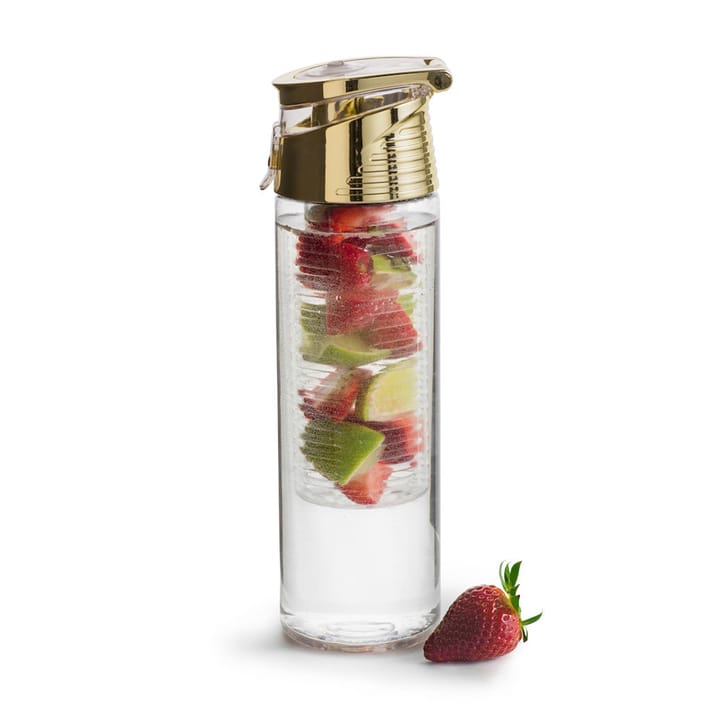 Fresh fles met fruitzeef 75 cl., goud Sagaform