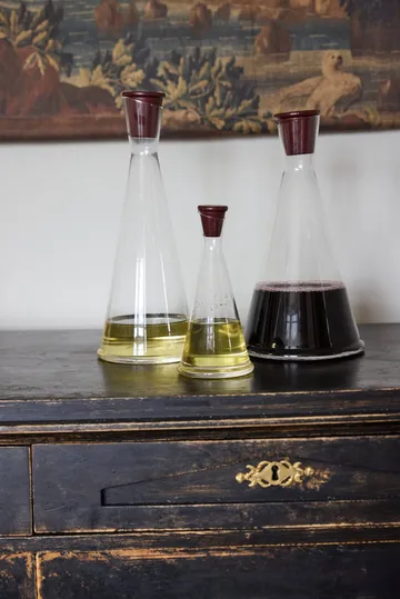 Gurken olie-/azijnkaraf - Helder-donkerrood, 25 cl - Sagaform