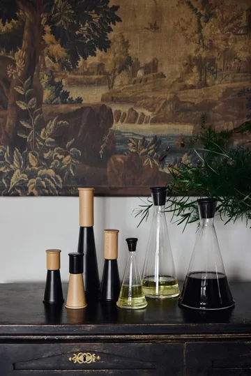 Gurken olie-/azijnkaraf - Helder-zwart, 25 cl - Sagaform