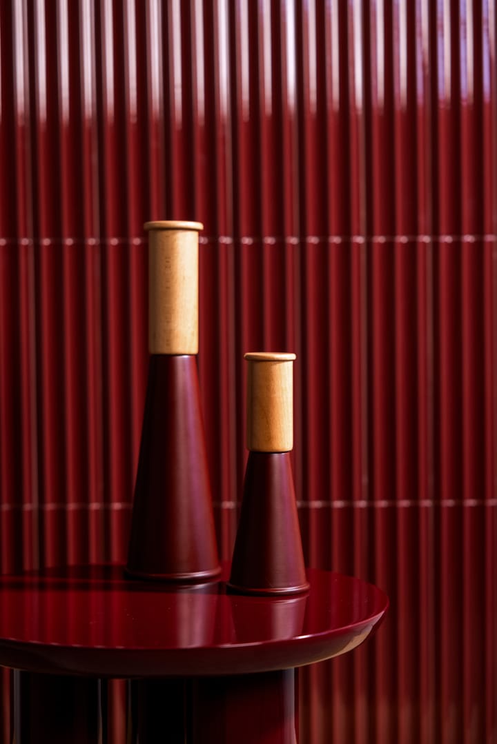 Gurken zout- en pepermolen medium 20,5 cm, Rood-bruin Sagaform