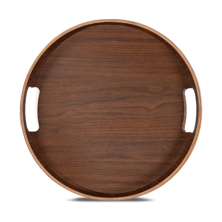 Hanna dienblad rond Ø35 cm - Donkerbruin - Sagaform