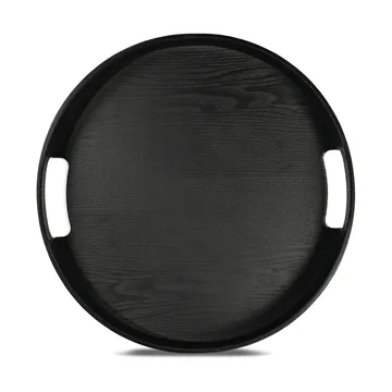 Hanna dienblad rond Ø35 cm - Zwart - Sagaform