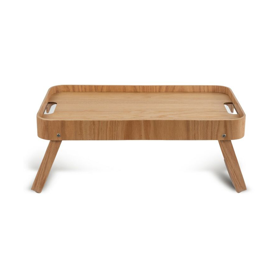 Sagaform Hanna dienblad voor op bed 30x50 cm Eik | Scandinavisch Interieur | Dienbladen | Bruin