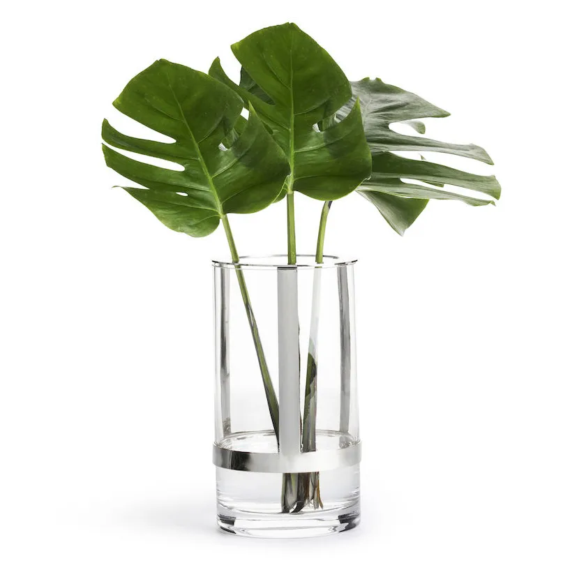 Hold vaas, Zilver Sagaform