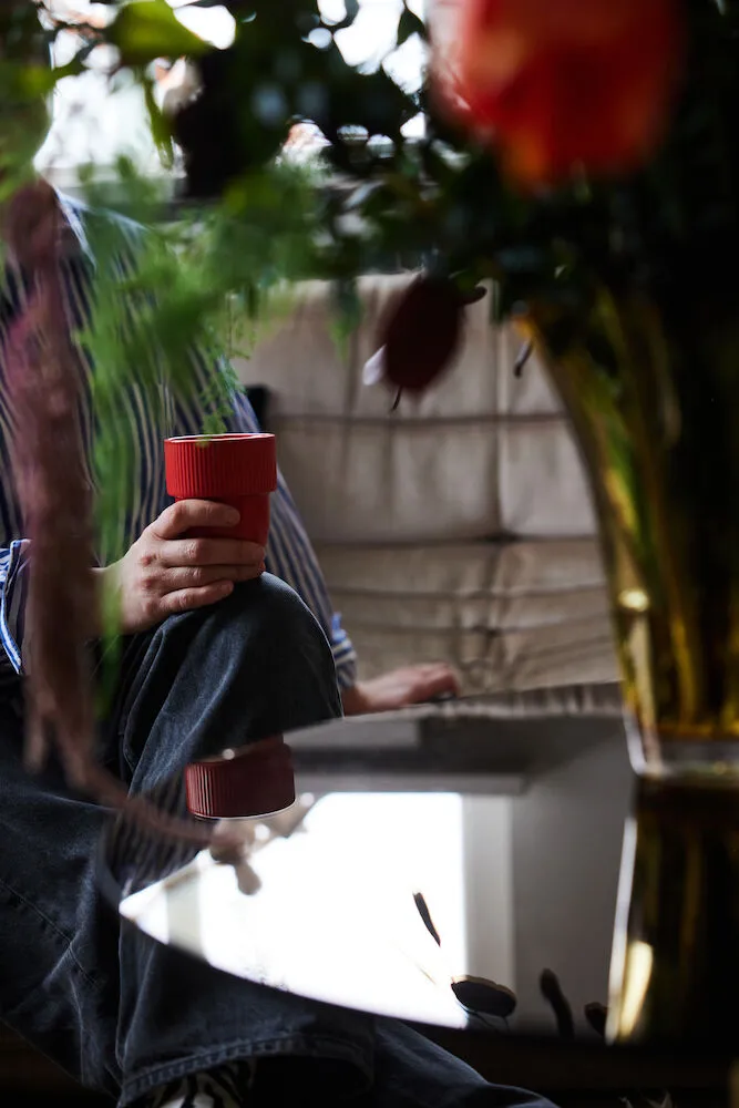 Inka kop 27 cl, Rood Sagaform