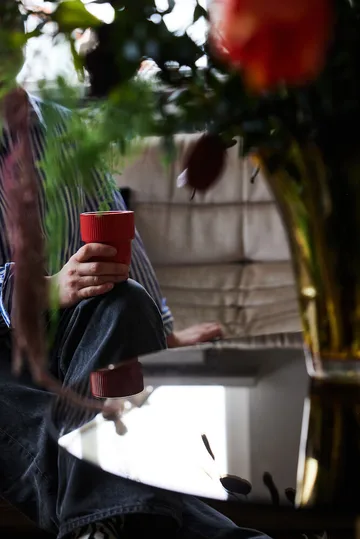 Inka kop 27 cl - Rood - Sagaform