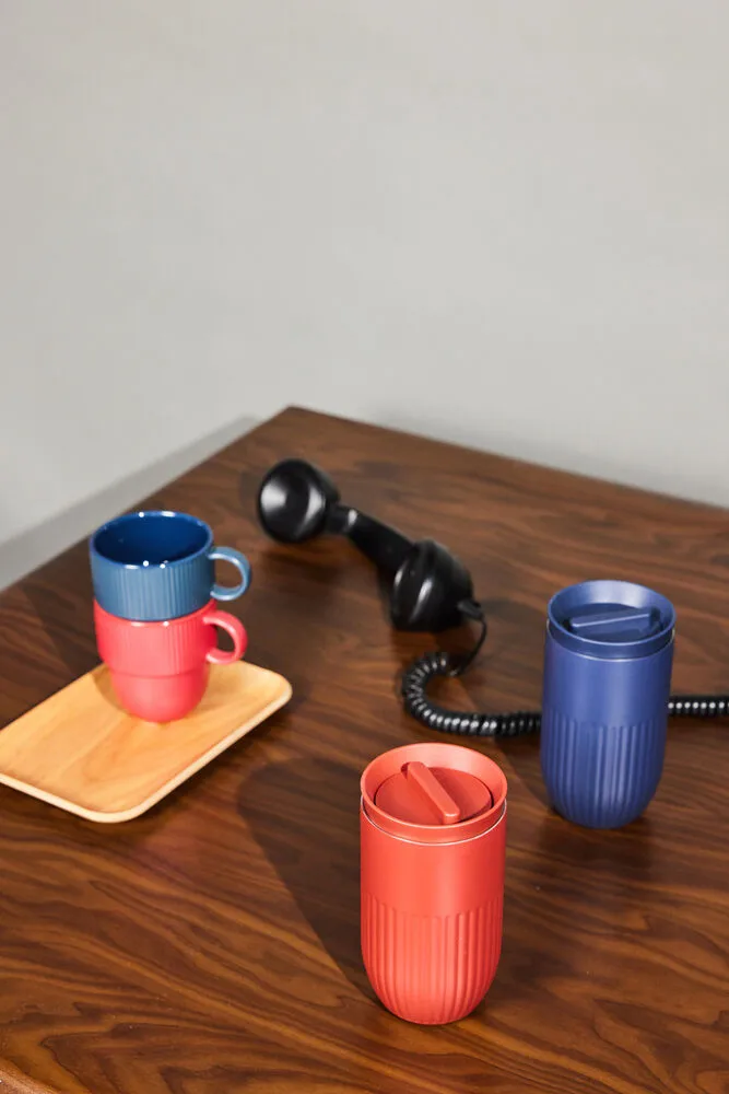 Inka kop met oor 27 cl, Bordeauxrood Sagaform