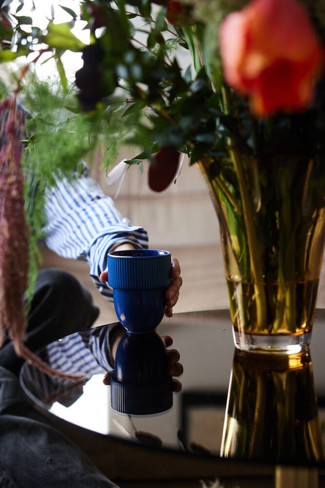 Inka kopje 27 cl, Blauw Sagaform
