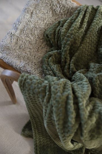 Maja fleeceplaid - Groen - Sagaform