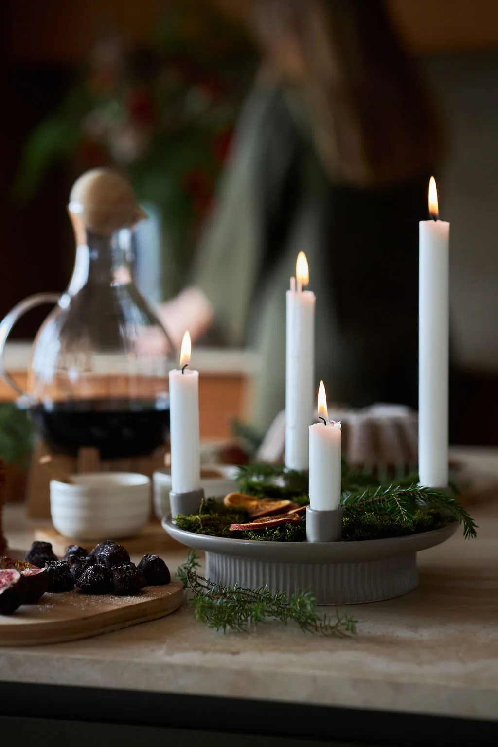 Maria kandelaar, Beige Sagaform