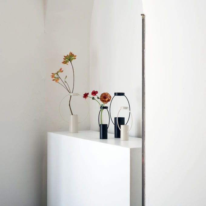Moon vaas 21 cm, Zand Sagaform