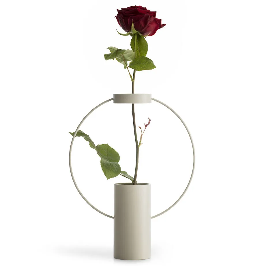 Moon vaas 30 cm, Zand Sagaform