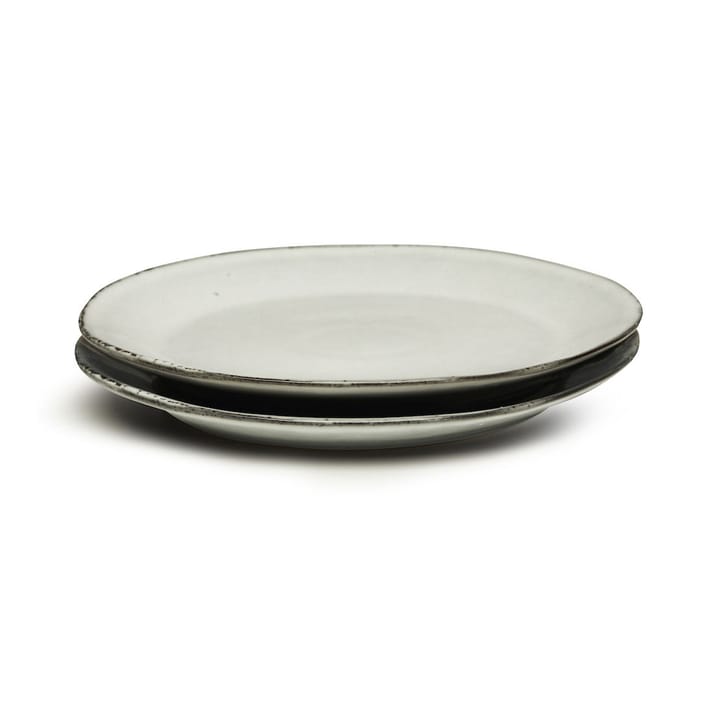 Nature bordje 2-pack, Lichtgrijs Sagaform