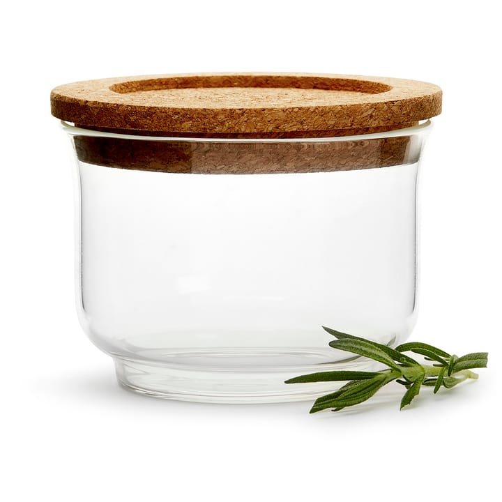 Nature glazen pot met deksel, Klein Sagaform