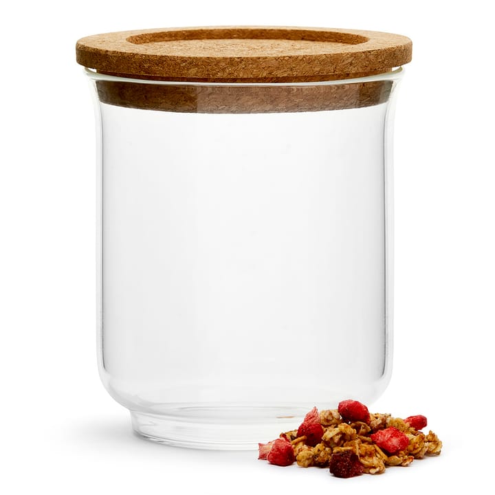 Nature glazen pot met deksel, Klein Sagaform