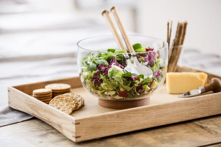 Nature saladebestek 2-pack, Eiken Sagaform