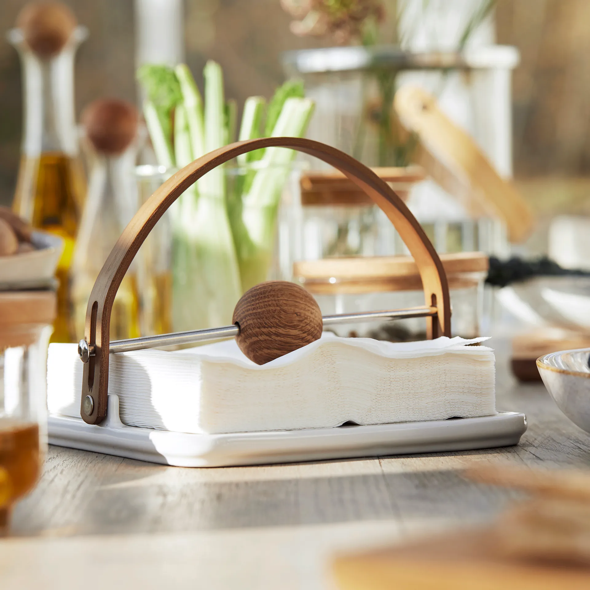 Nature servethouder, Eikenhout Sagaform