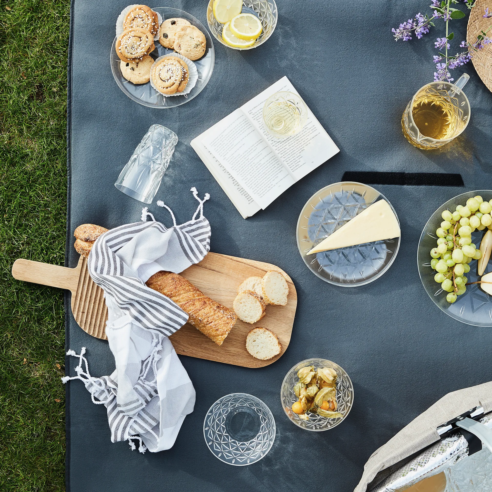 Nature snijplank bamboe met handvat, 54 cm Sagaform