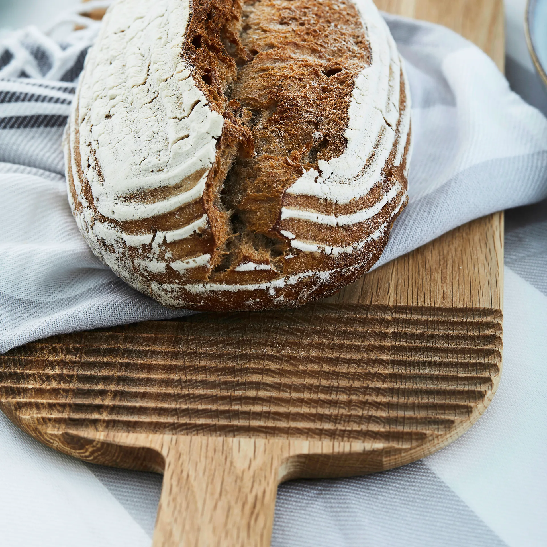 Nature snijplank bamboe met handvat, 54 cm Sagaform