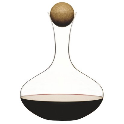 Sagaform Nature wijnkaraf 2 l | Scandinavisch Interieur | Kannen & karaffen | Transparant