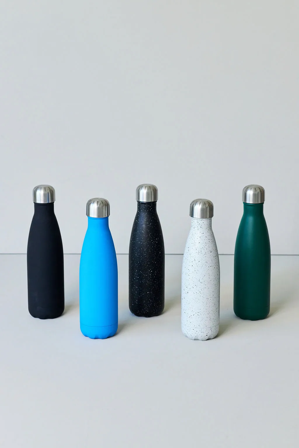 Nils stalen fles 50 cl, Wit-zwart Sagaform