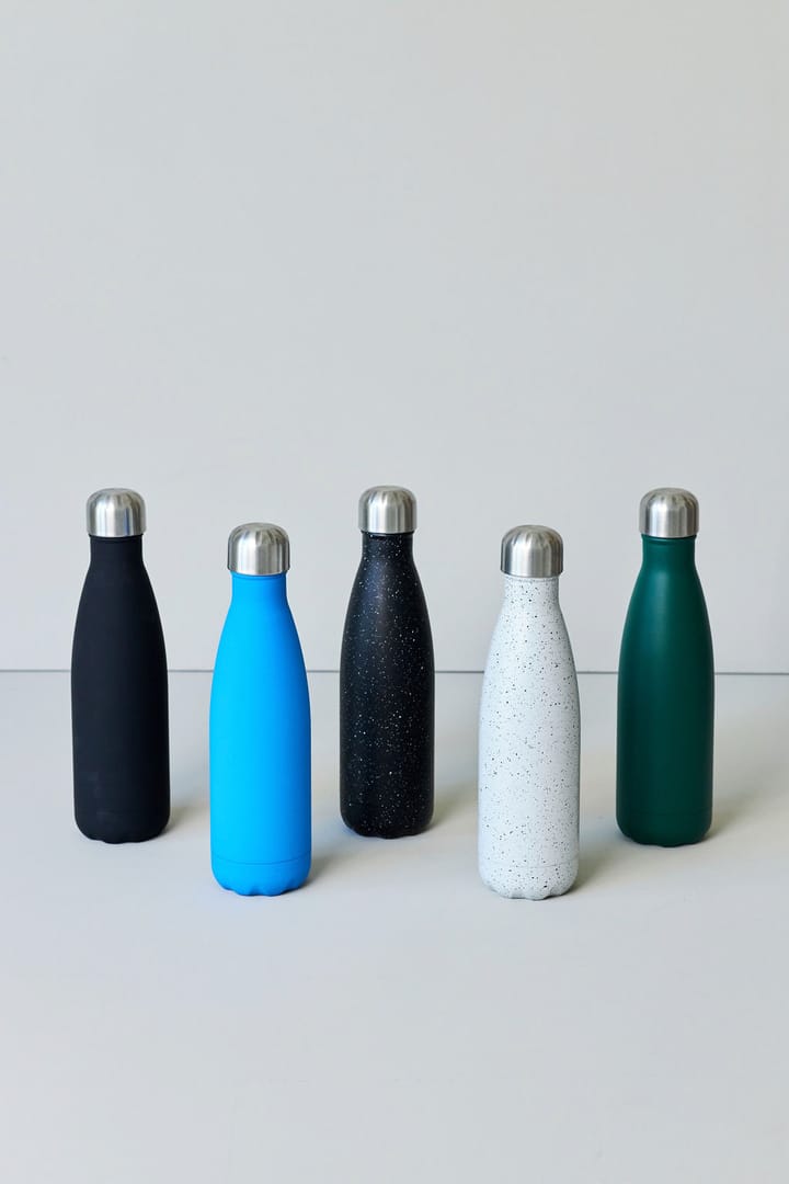 Nils stalen fles 50 cl, Zwart Sagaform