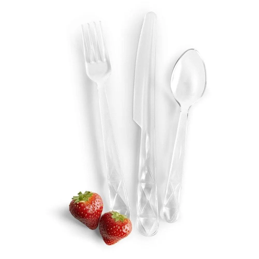 Picknick Juni bestekset 12-delig, Transparant Sagaform