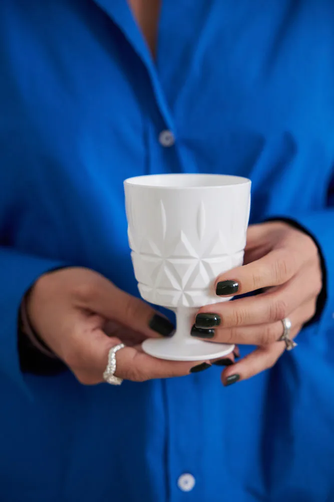 Picknick Juni glas 4-pack, Wit Sagaform