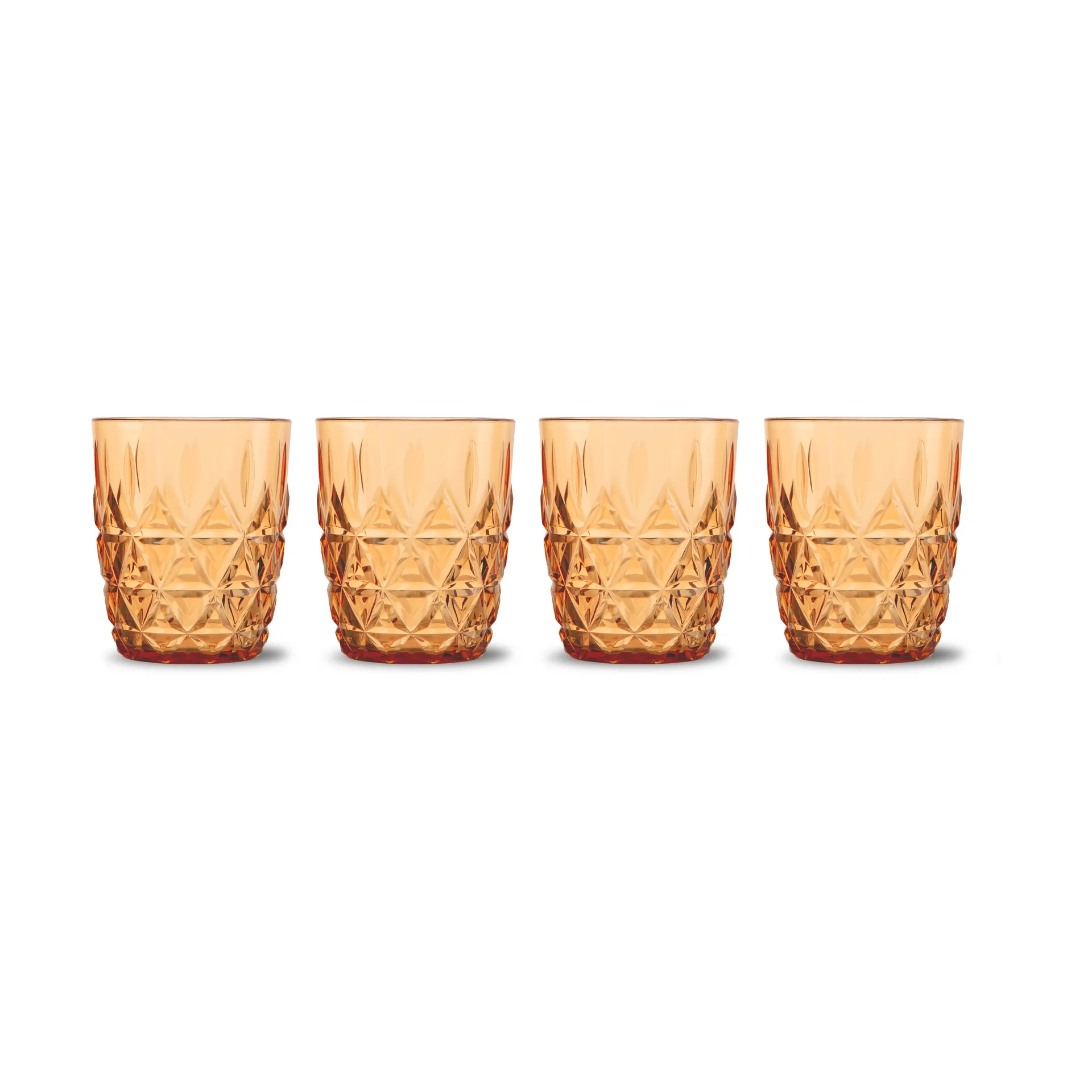 Picknick Juni waterglas 28 cl 4-pack, Amber Sagaform