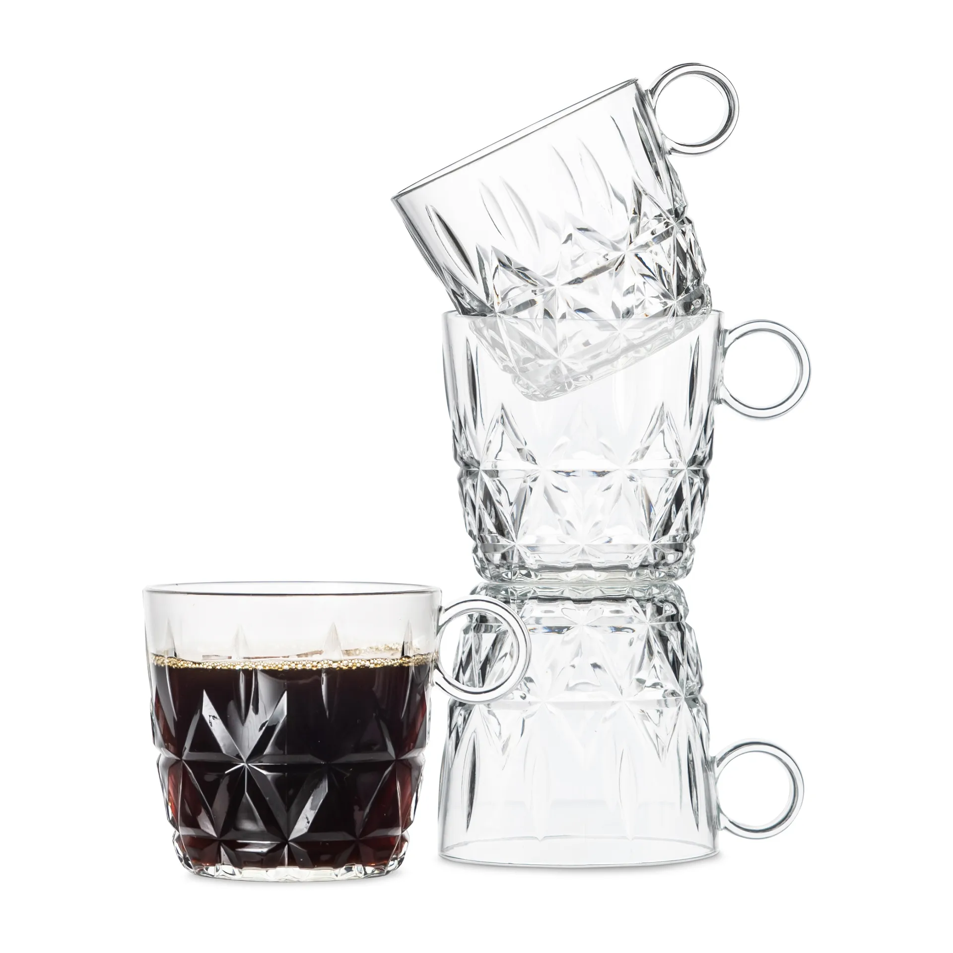 Picknick koffiekop 4-pack, Helder Sagaform