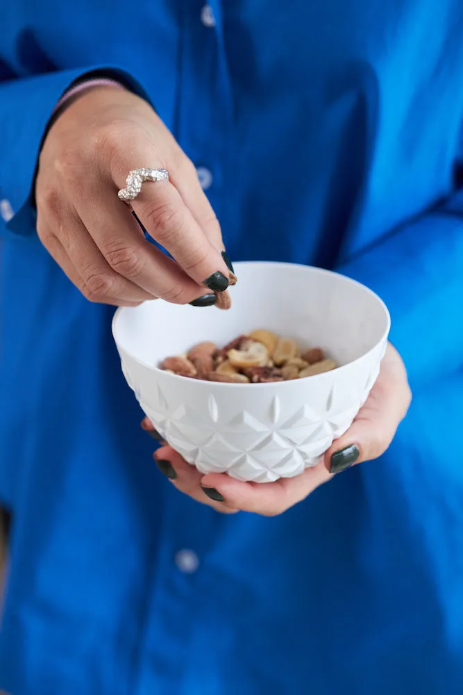 Picknick kommen 4-pack, Wit Sagaform