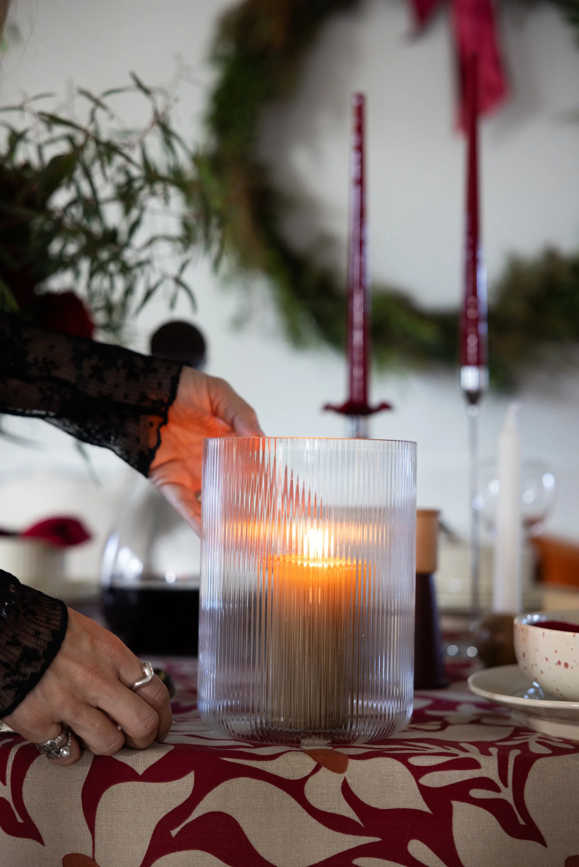 Sagaform Blanka vaas/wijnkoeler Ø15x20 cm, Helder Sagaform