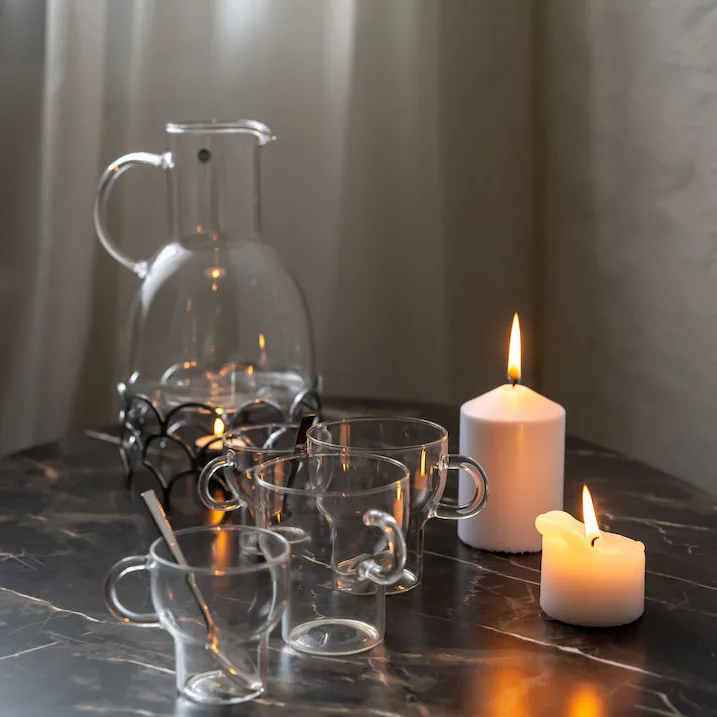 Sagaform glazen mok 15 cl 2-pack, Helder Sagaform