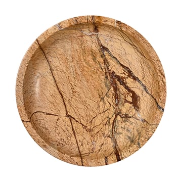 Sten schaal groot Ø28 cm - Bruin bosmarmer - Sagaform