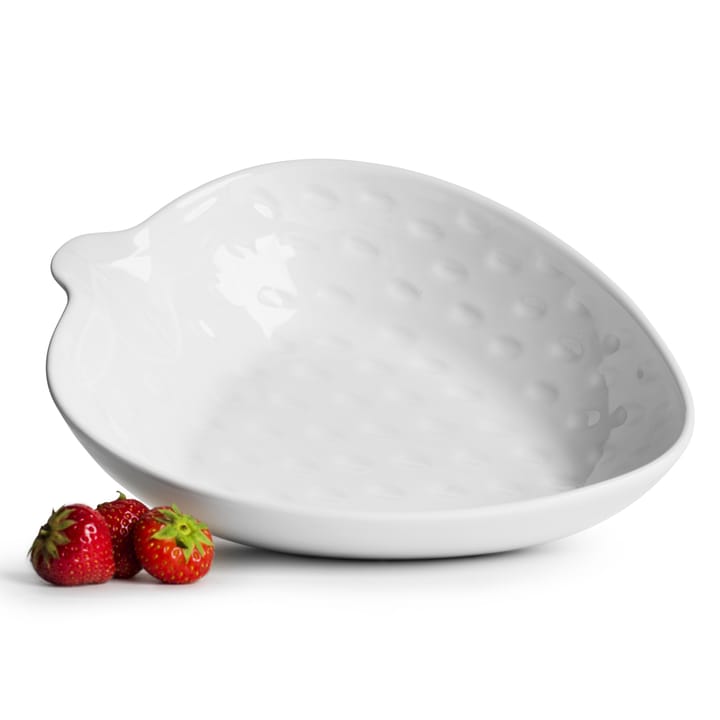 Strawberry serveerschaal - wit - Sagaform