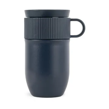 Ted reisbeker thermosbeker 28 cm - Blauw - Sagaform