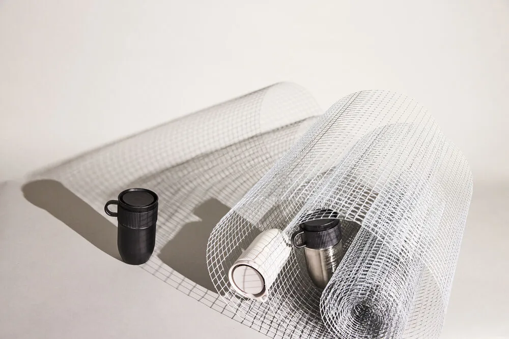 Ted reisbeker thermosbeker 28 cm, Zilverkleurig Sagaform