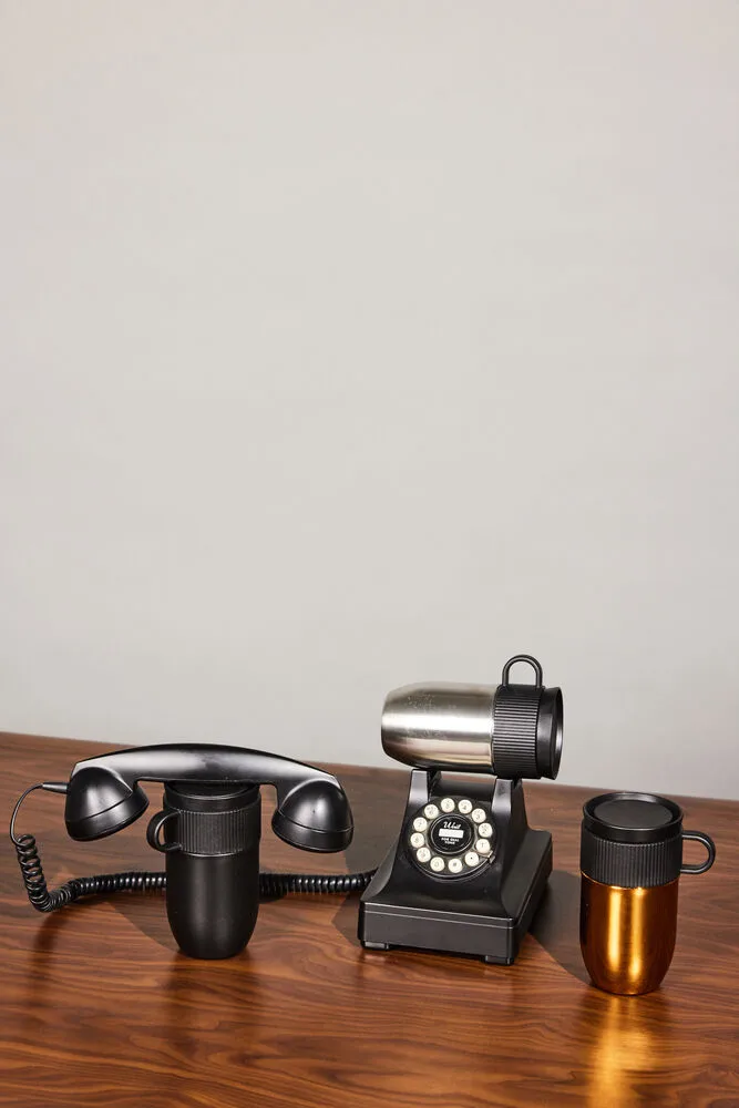 Ted reisbeker thermosbeker 28 cm, Zilverkleurig Sagaform